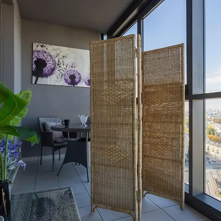 Rondo Wiatraczna Skyview With Parking Space & Balcony By Renters Lejlighed *