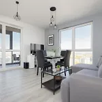 Rondo Wiatraczna Skyview With Parking Space & Balcony By Renters דירה