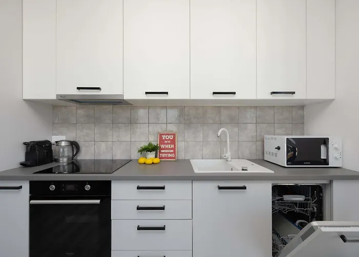 Lejlighed Rondo Wiatraczna Skyview With Parking Space & Balcony By Renters Warszawa