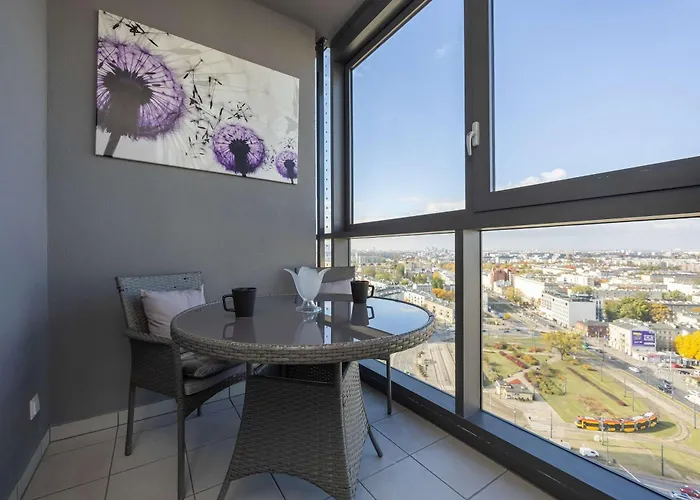 Lejlighed Rondo Wiatraczna Skyview With Parking Space & Balcony By Renters Warszawa