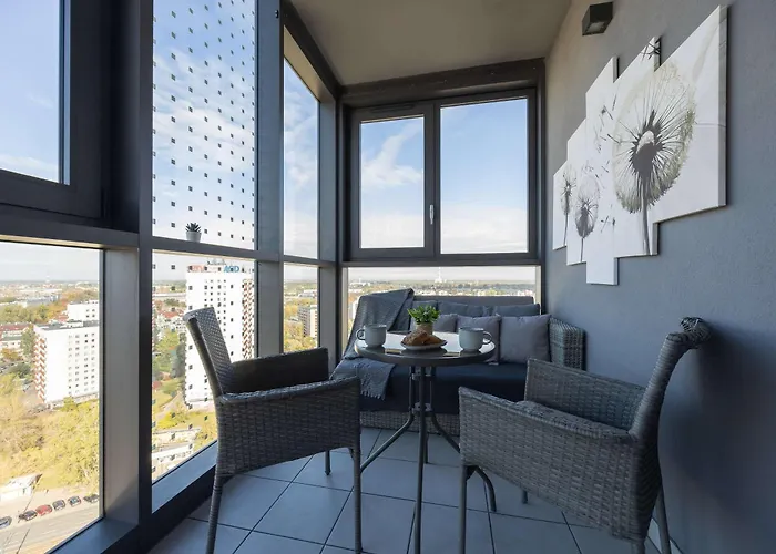 Lejlighed Rondo Wiatraczna Skyview With Parking Space & Balcony By Renters