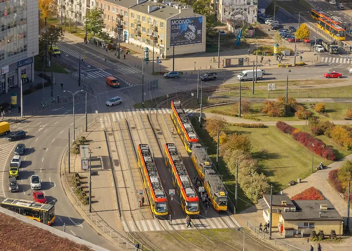 Rondo Wiatraczna Skyview With Parking Space & Balcony By Renters